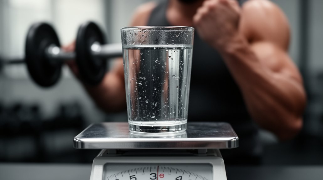 creatine causes temporary weight gain