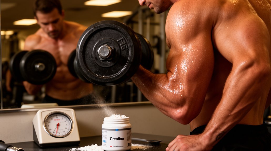 creatine causes water retention
