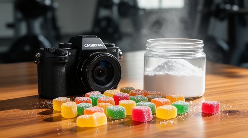creatine gummies sugar content