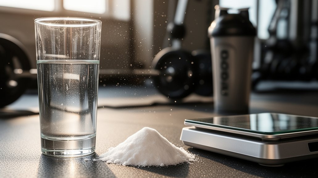 creatine increases water weight