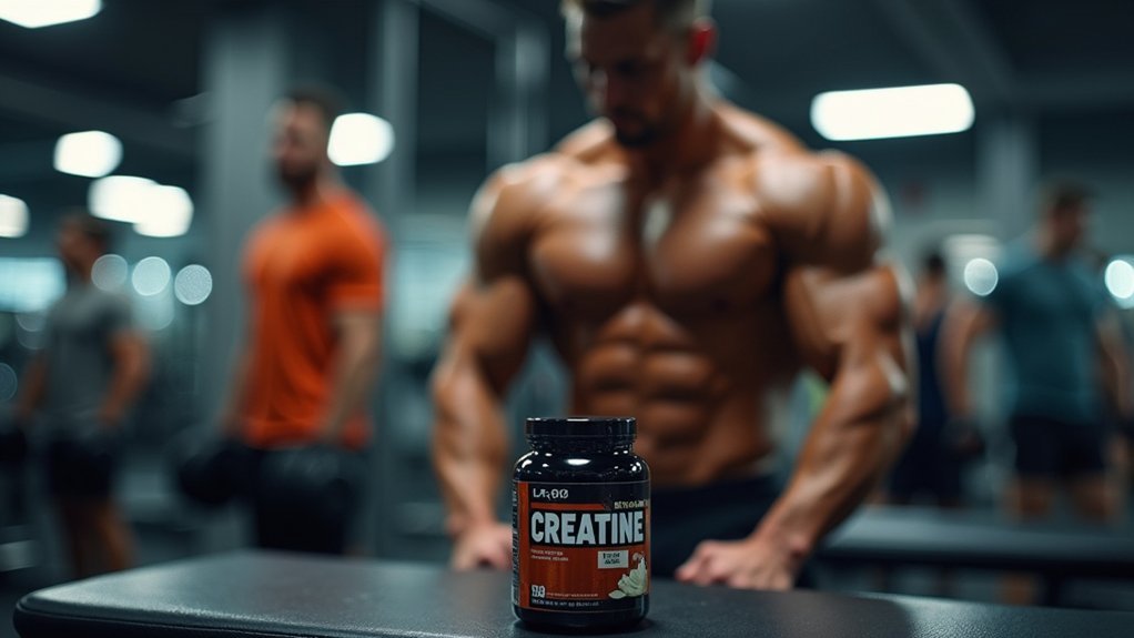 creatine induces weight gain