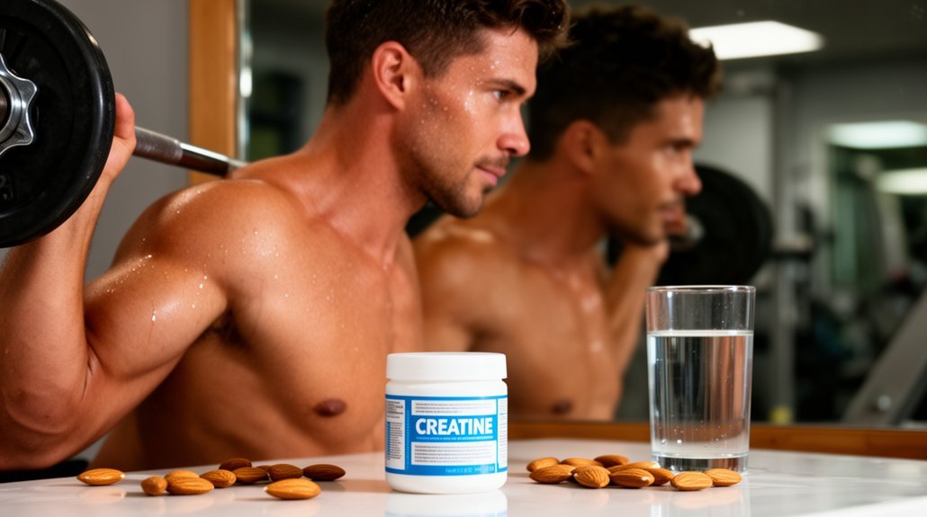 creatine not linked to dht