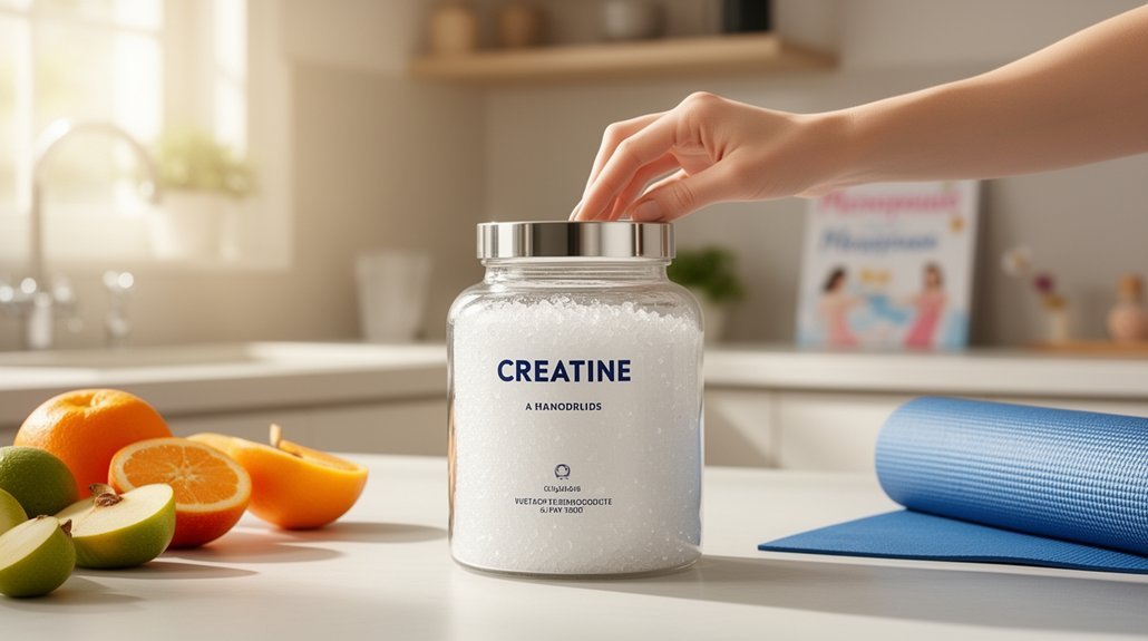 creatine supports menopause muscle preservation
