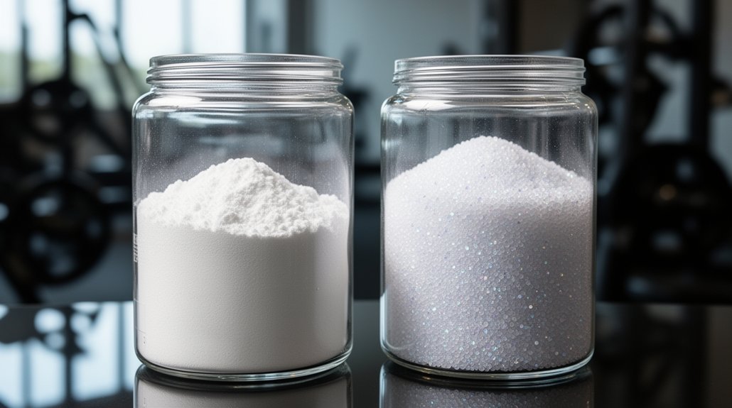 monohydrate preferred for performance